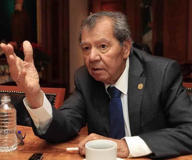 Anuncia Muñoz Ledo lucha jurídica por dirigencia de Morena