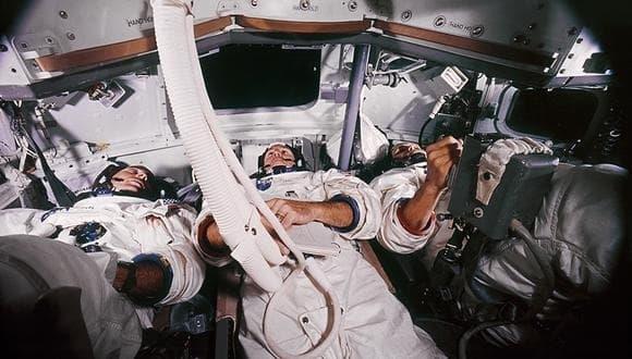 Apolo 8, el lanzamiento de 1968 se realizó en una pandemia