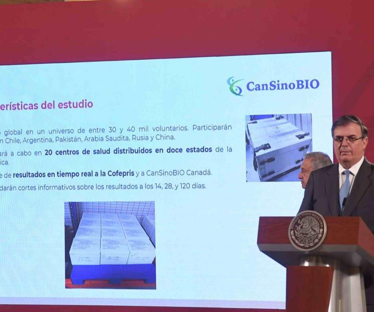 Llegan a México primeras vacunas contra Covid para ensayo