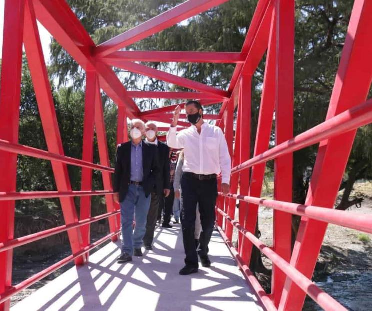 Inauguran en Juárez puente