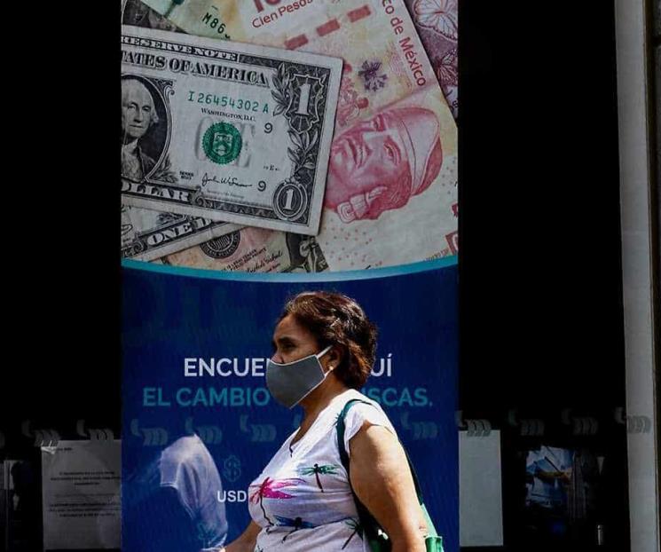 Peso mexicano cierra la semana en su mejor nivel de 8 meses