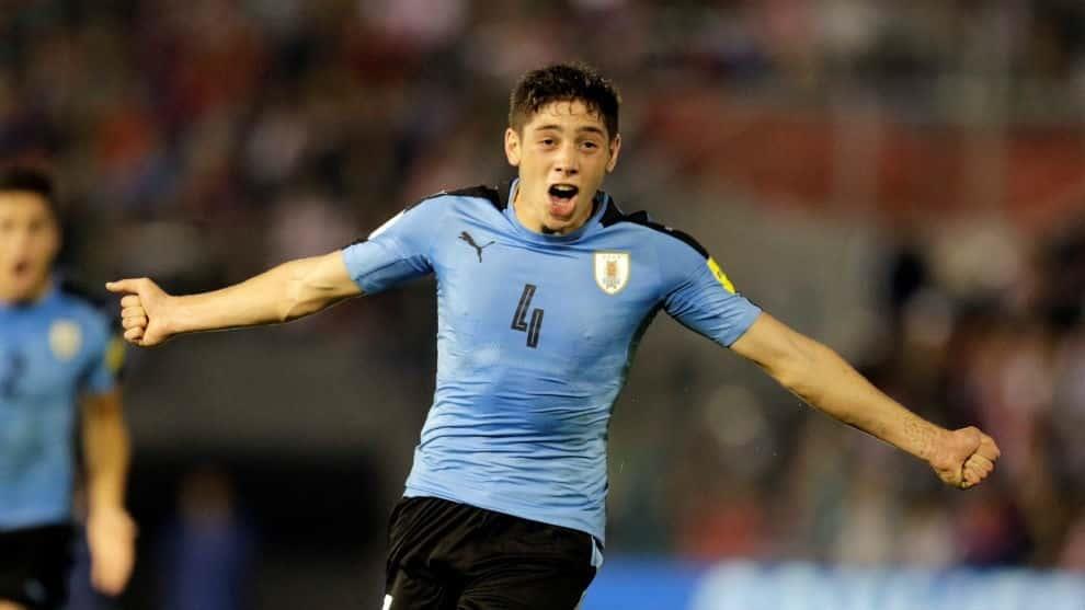 Valverde fuera de partidos con Uruguay por eliminatorias