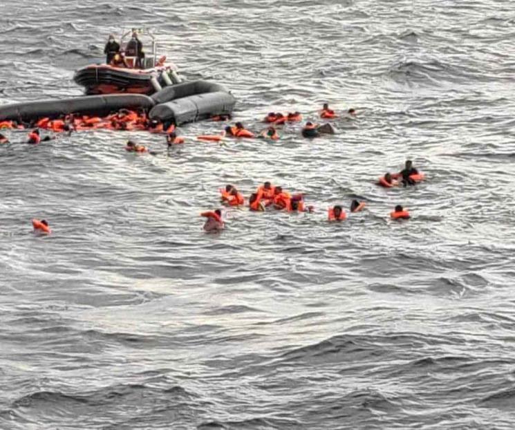 Mueren seis migrantes tras naufragio