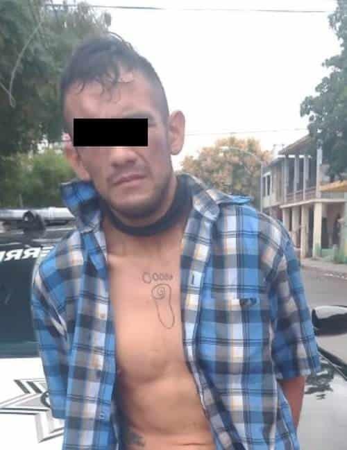 Arrestan a narcomenudista en Colonia Sarabia