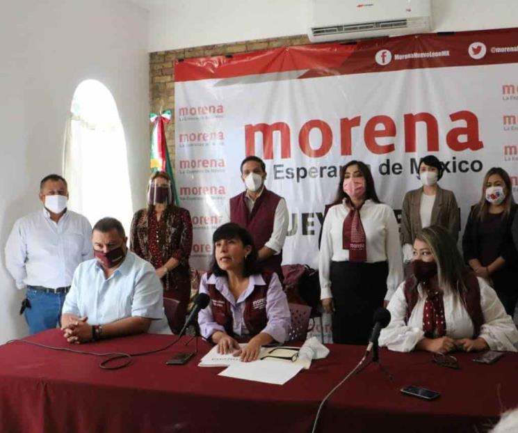 Cuestionan a líder morenista por apoyo a Fernández Quiroga