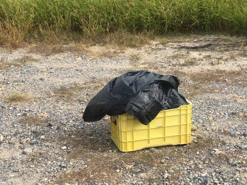 Encontraron el cadáver de un hombre mutilado, en bolsas de plástico y en dos contenedores