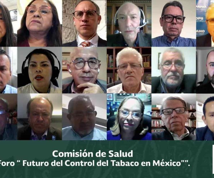 Realizan foro “Futuro del Control del Tabaco en México”