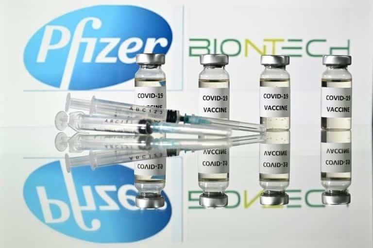 Vacuna de Pfizer muestra 95% de efectividad