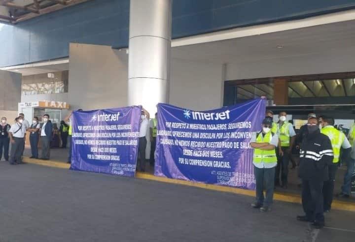 Trabajadores de Interjet aplazan huelga al 4 de diciembre