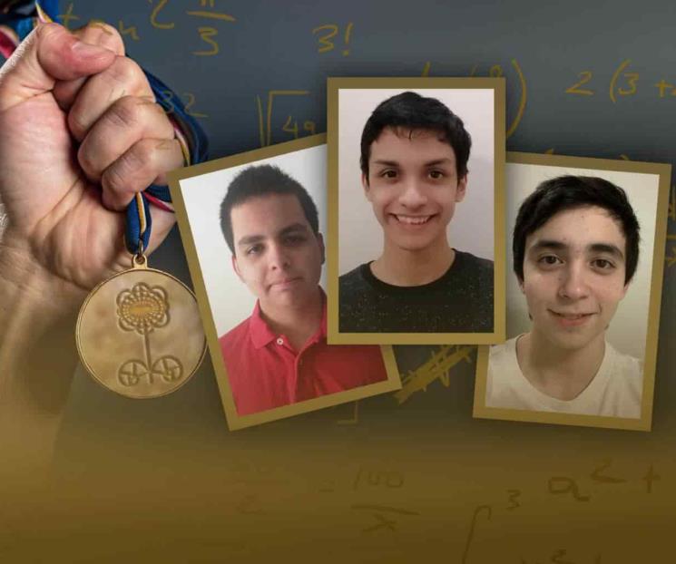 Reconocen triunfo de alumnos en Olimpiada de Matemáticas