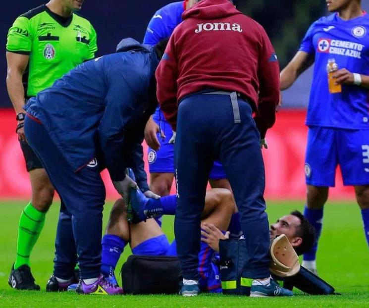 Cruz Azul confirma que Adrián Aldrete es baja por lesión