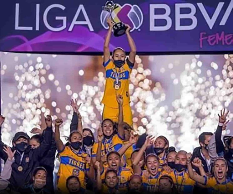 Gana Tigres Femenil el campeonato ante Rayadas en penales