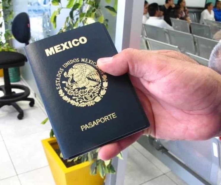 SRE suspende la emisión de pasaportes en  BC y Edomex