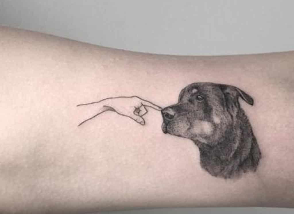 vaquero caja registradora Incomparable Tatuajes para los amantes de los perros