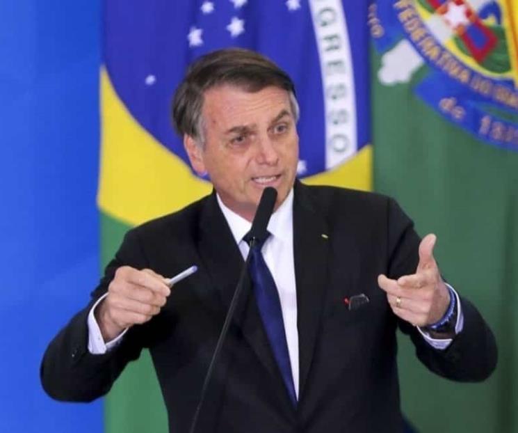 El aborto jamás será aprobado en Brasil: Bolsonaro