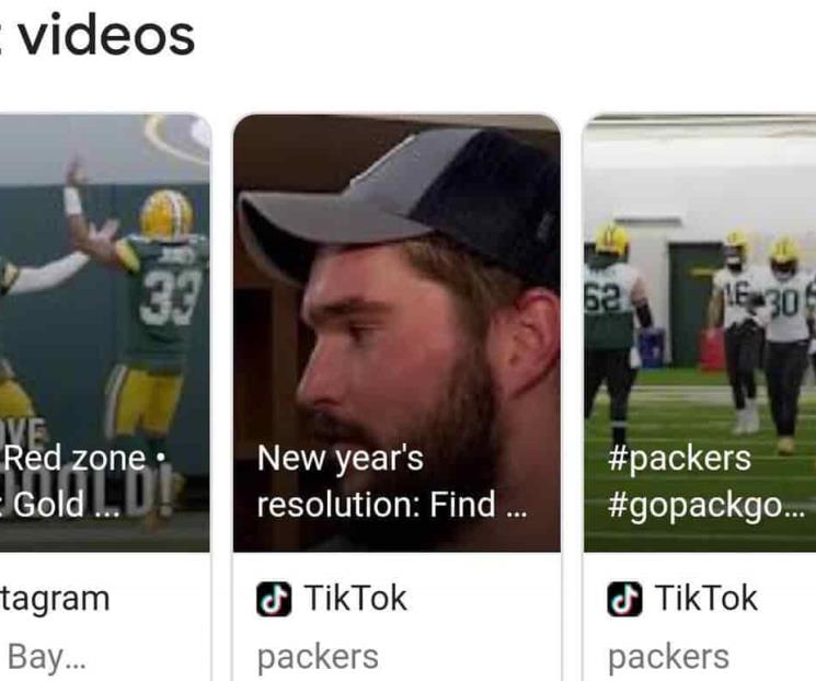 Vídeos cortos de Instagram y TikTok en resultados de Google