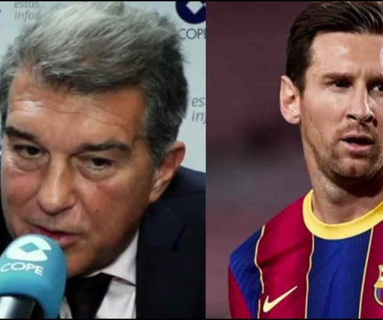 Laporta hará hasta lo imposible para que Messi se quede