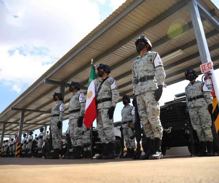 Guardia Nacional cuenta con apoyo y respeto de la población