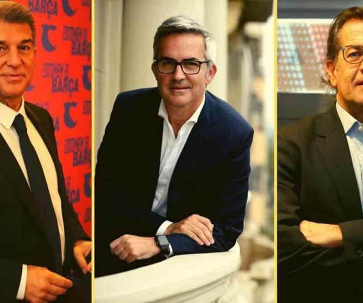 Confirmados los tres candidatos a la presidencia del Barça