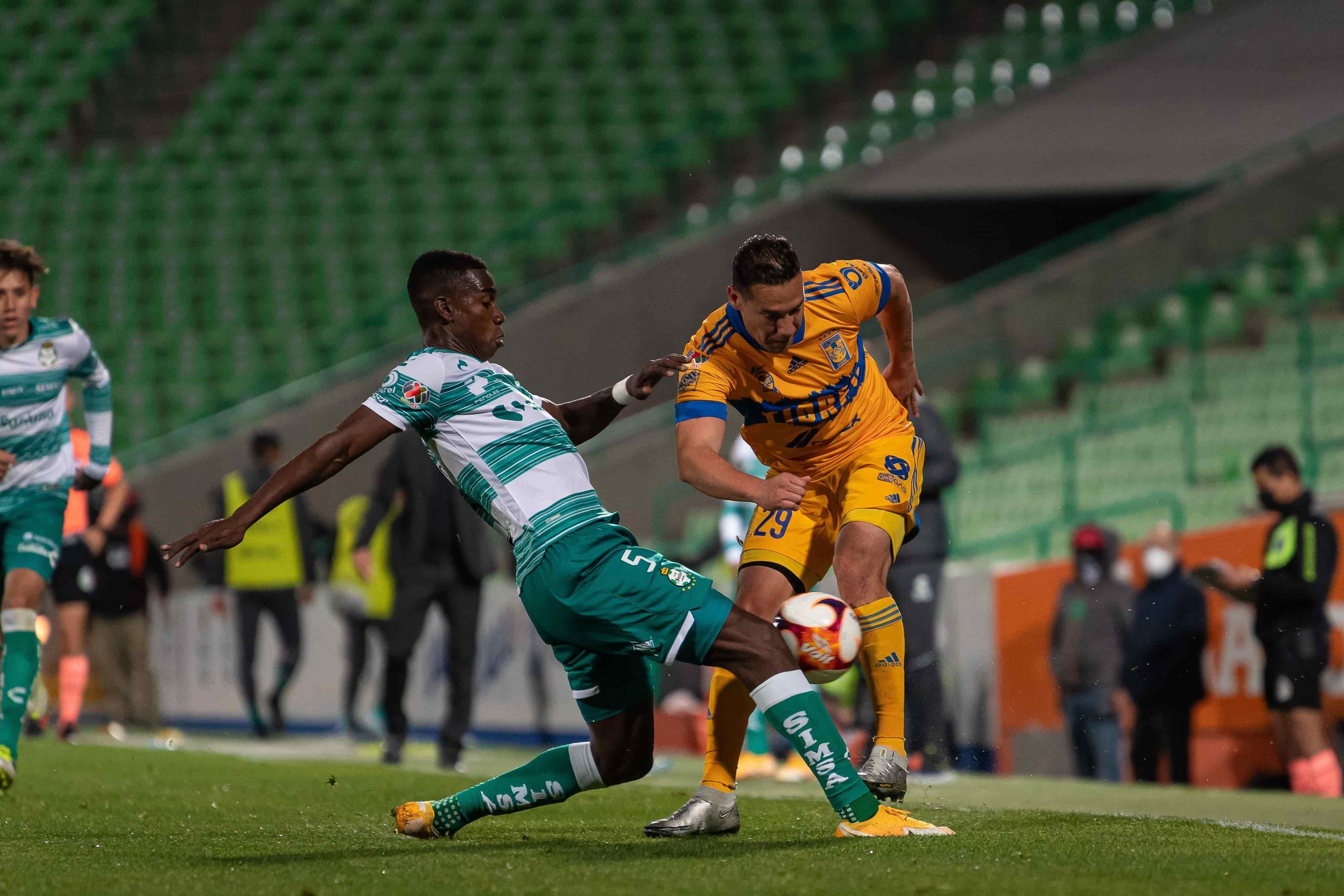 Caen Tigres 0-1 ante Santos
