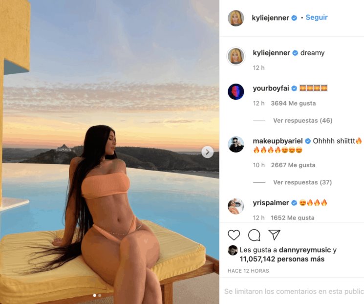 Kylie Jenner presume lujosas vacaciones en México