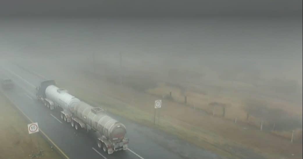 Cierran autopista a Saltillo por neblina