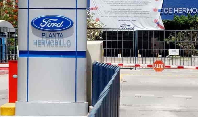 Falta de gas natural paraliza planta Ford de Hermosillo