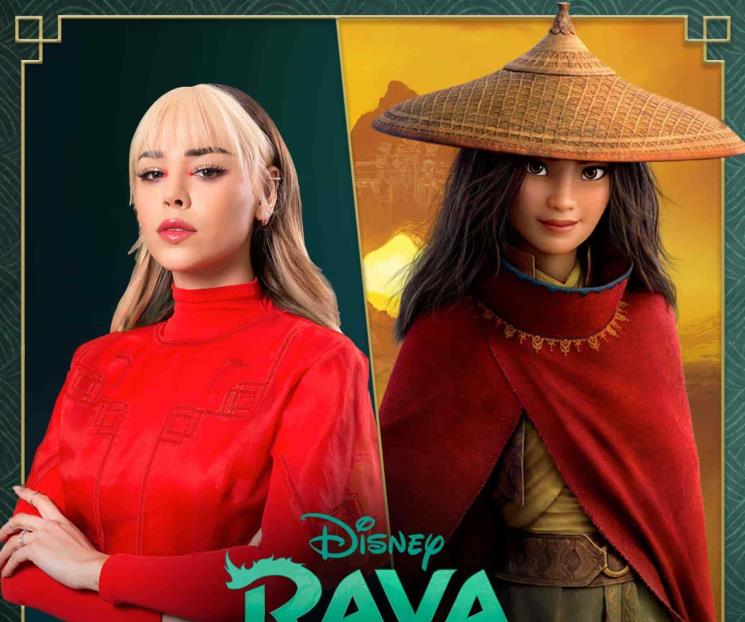 Danna Paola será la voz de Raya, el último estreno de Disney