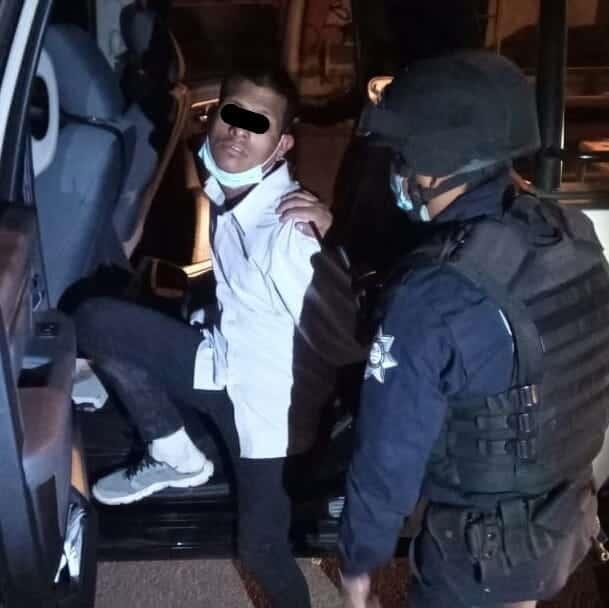 Arrestan a joven con droga en la Colonia Hidalgo