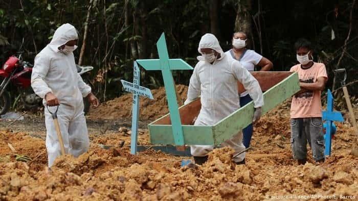 Registra Brasil un muerto por Covid cada 50 segundos