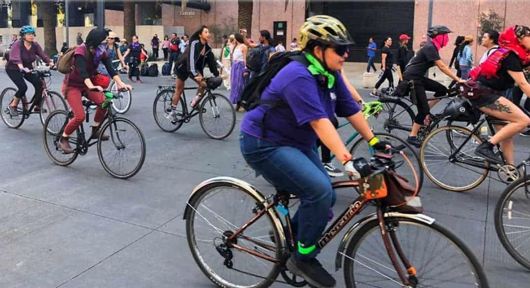 Colectivos feministas convocan a rodadas ciclistas en CDMX