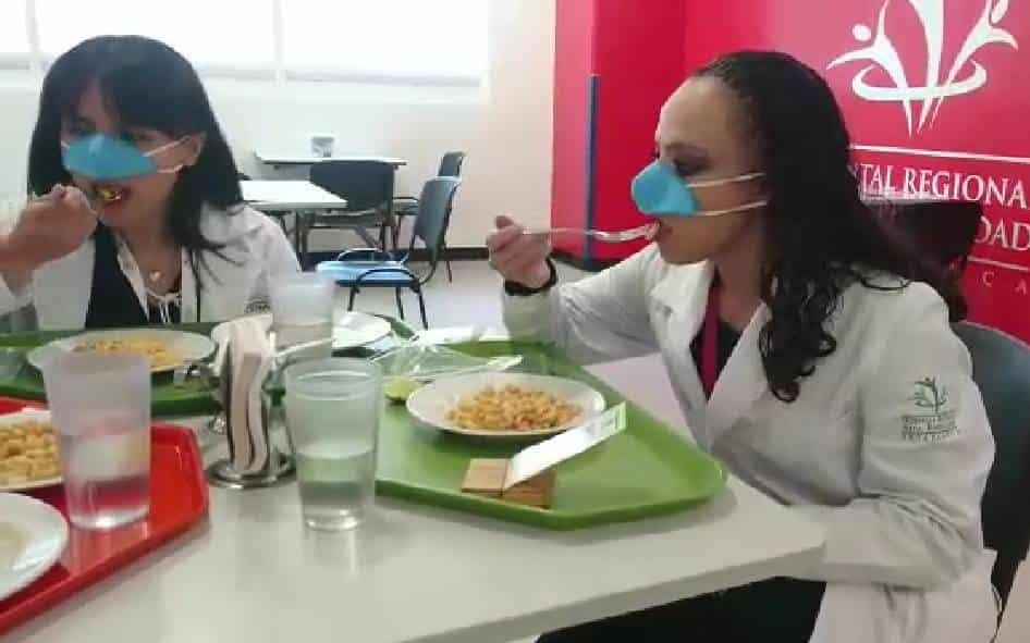 IPN crea mascarilla para reducir contagios en restaurantes