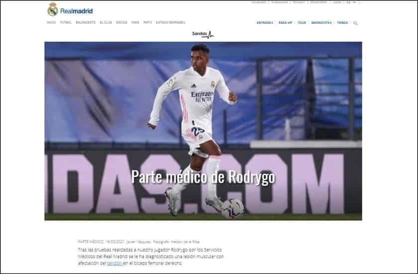 Hackearon web del Real Madrid