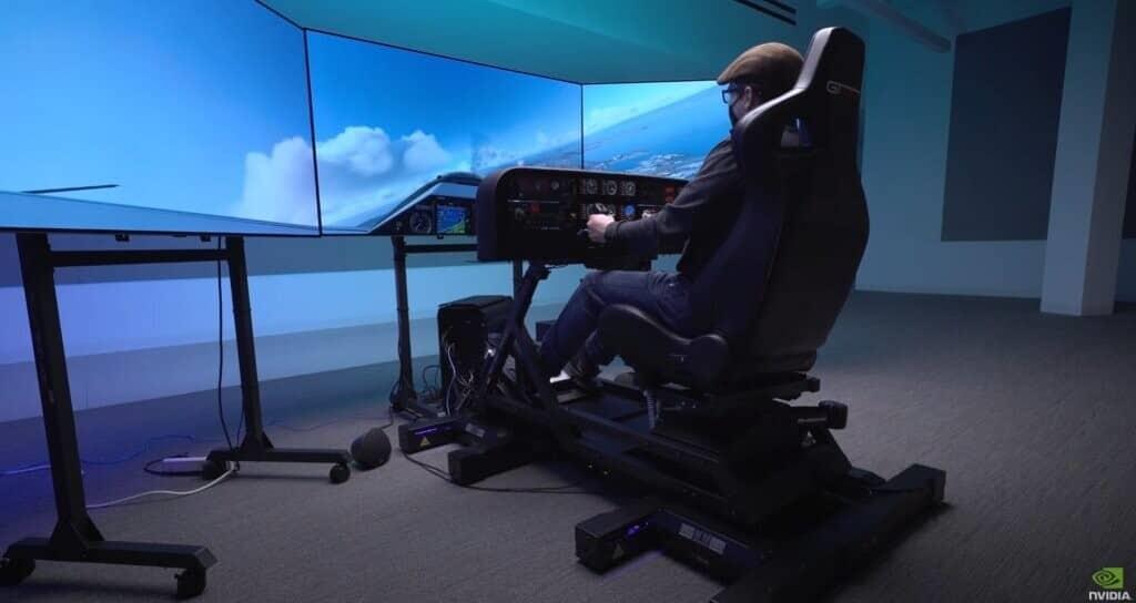 Nvidia crea simulador de vuelo de 20.000 euros