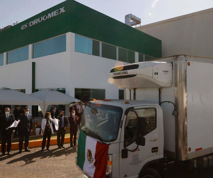 Sale primer millón de vacunas de CanSino envasadas en México