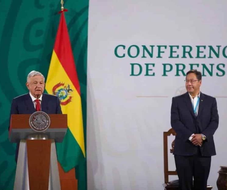 AMLO define a presidente de Bolivia como compañero y hermano