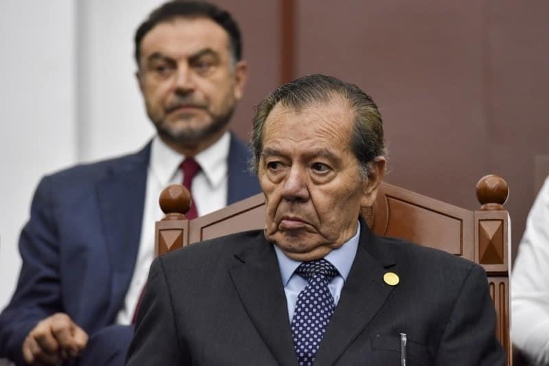 Acusa Muñoz Ledo a Delgado  de bloquearle su reelección