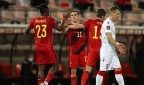 Golea Bélgica 8-0 a Bielorrusia en eliminatorias