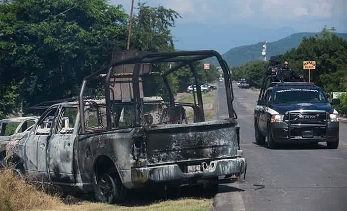 Suman 7 muertos en ataques del CJNG en Aguililla
