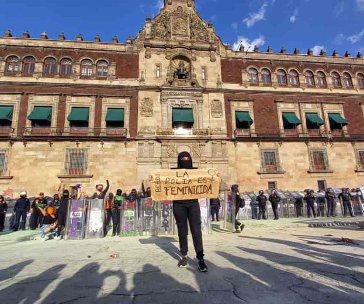 Protestan por la muerte de Victoria en CDMX