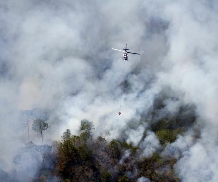 Siguen activos cuatro incendios en Nuevo León