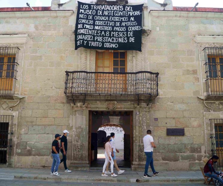 No es viable cerrar el Museo de Arte Contemporáneo de Oaxaca