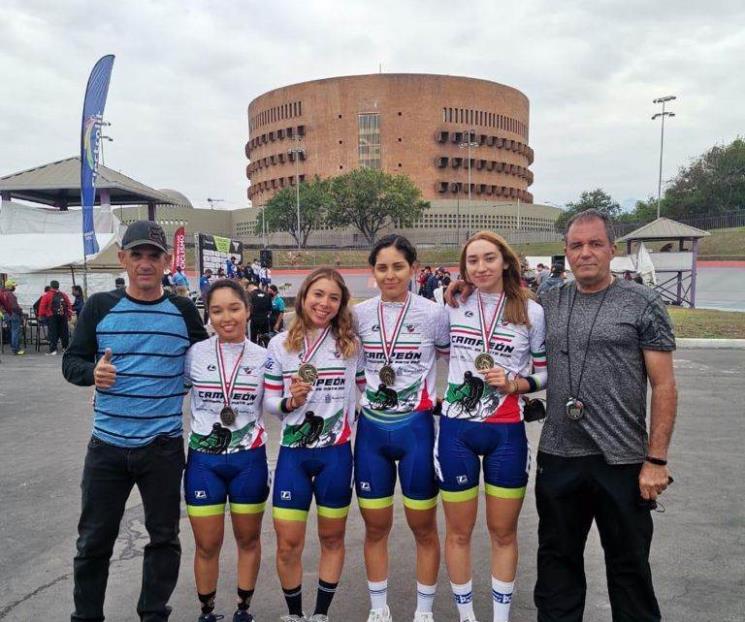 Brillan ciclistas de San Nicolás en Campeonato Nacional 