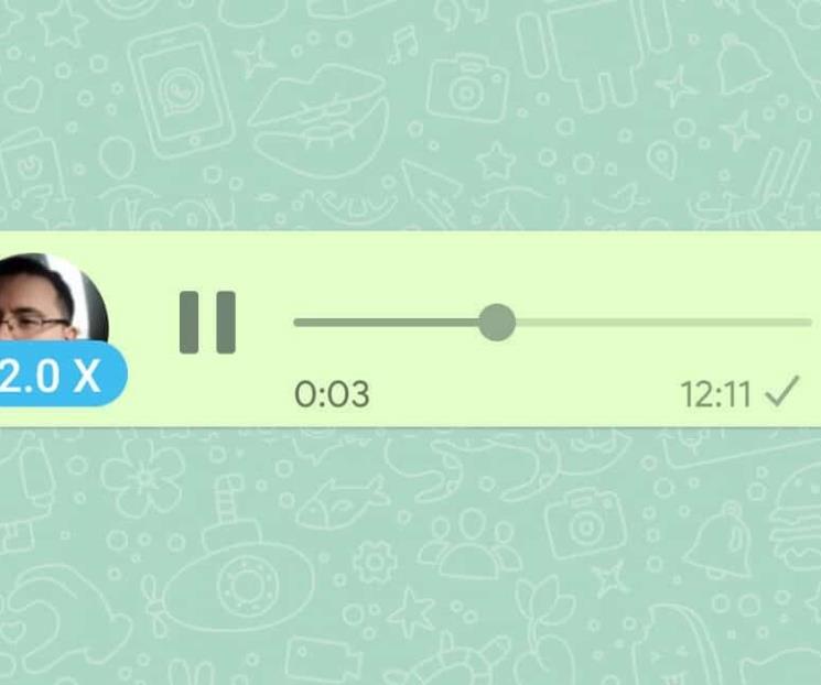 WhatsApp permite reproducir audios a distintas velocidades