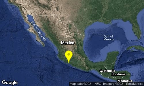 Se registra sismo magnitud 5.1 en Michoacán