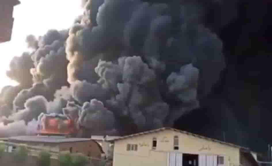 Se registra explosión en planta petroquímica en Irán