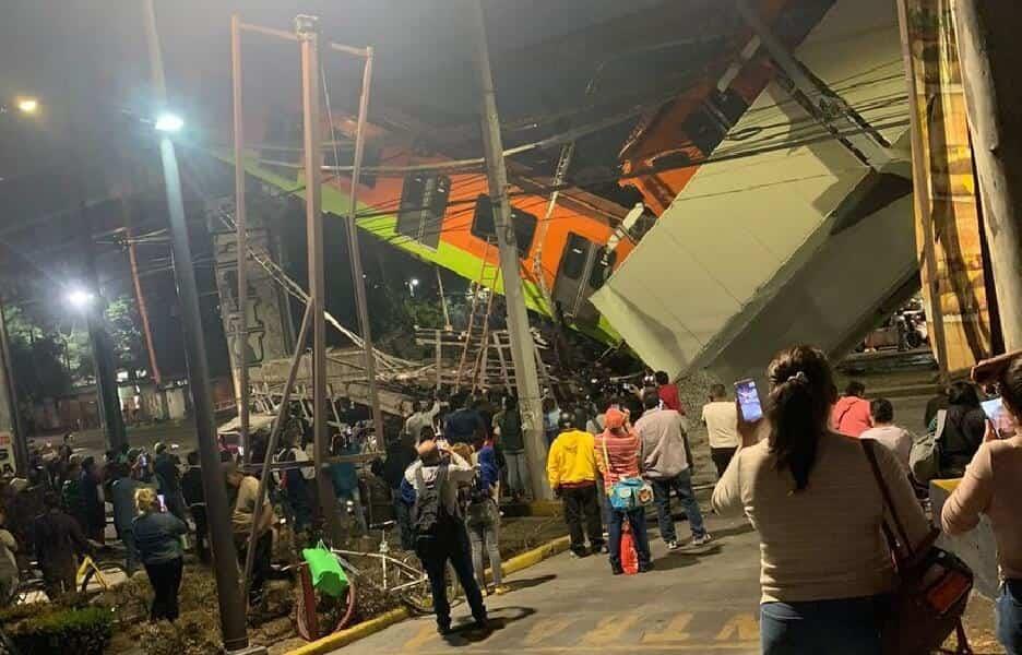 Colapsa Metro en la CDMX; reportan 20 muertos