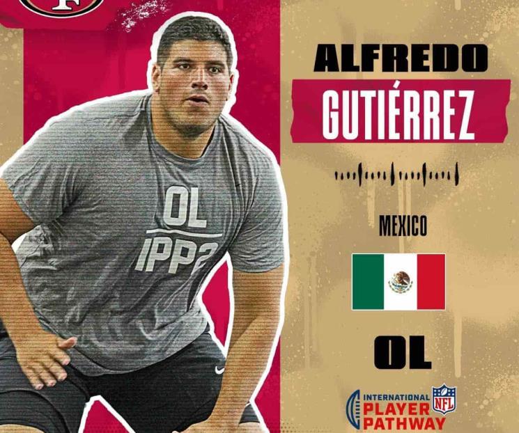 Llega Alex Gutiérrez a los 49ers
