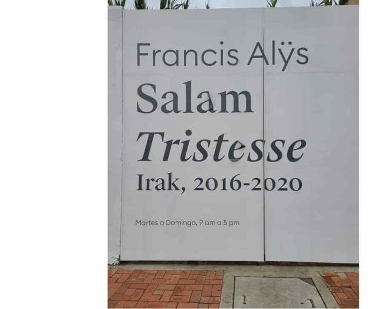 Tras polémica, desmontan exposición de Francis Alÿs