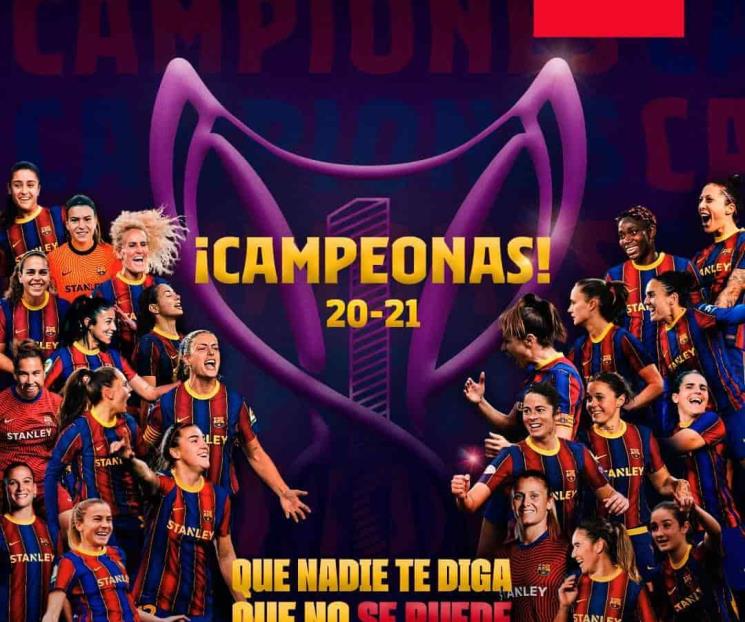 Se corona el Barça Femenil en la Champions